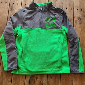 Under Armour ColdGear Pullover 1/4 Zip Up Size Youth Small